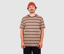 Hilt Multi Stripe T-Shirt heather grey
