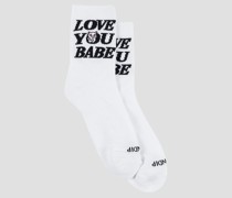 Love You Mid Socks