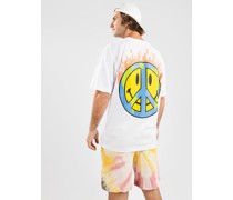 Smiley Earth On Fire T-Shirt
