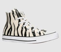 Chuck Taylor All Star Canvas Zebra HI Sneakers white