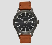 The Sentry Solar Leather Uhr