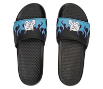 Welcome To Heck Slide Sandals purple