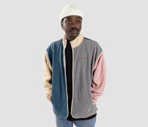 New Day Color Block Tech Fleece Sweatjacke