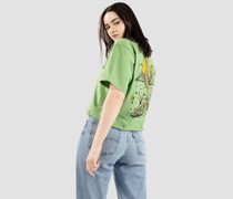 Wild Winds Dill Pickle Cropped T-Shirt