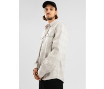 Bowery Heavy Weight Flanne Heather Shirt off white