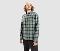 Cotton In Conversion Lw Fjord Flannel Shirt hemlock green