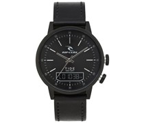 Drake Tide Digital Leather Watch