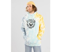 Happy Thoughts Tie Dye Hoodie ylk ylw