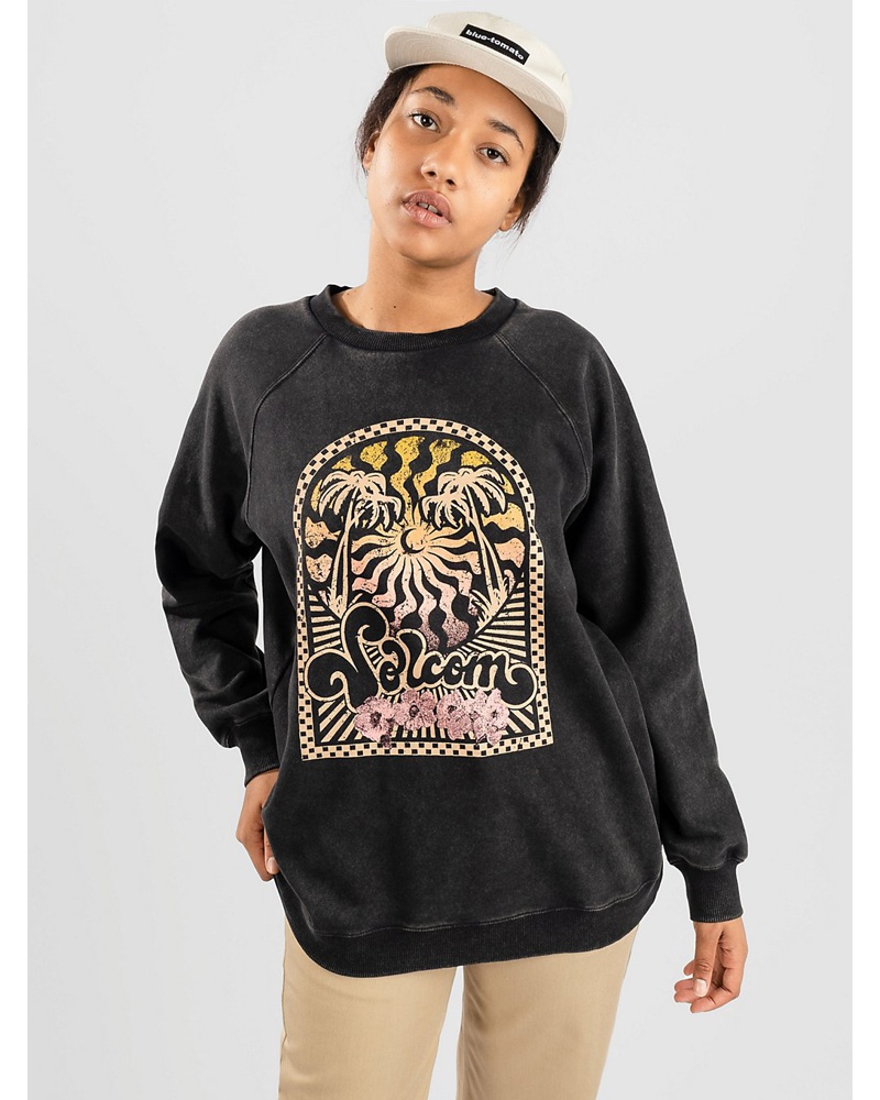 Volcom Damen Stone Magic Bf Crew Sweater