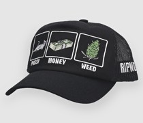 Pu$$Y, Money, Weed Trucker Cap