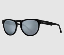 Ziggy Brushed Black Sunglasses