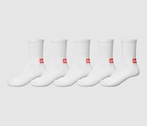 Minibar Crew 5Pk 7-11 Socks