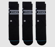 Basic 3 Pack Crew Socks