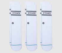 Basic 3 Pack Crew Socks