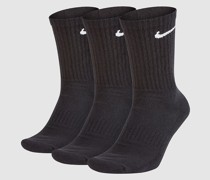Everyday Cush Crew 3P Socks white