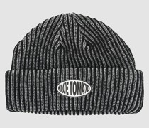 Button Beanie grey