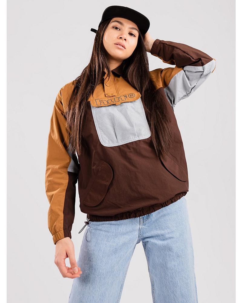 HUF Damen Blocked Windbreaker