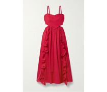 Midikleid aus Baumwolle