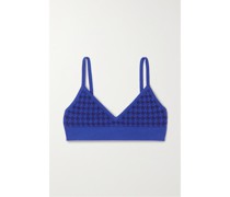 Checked Out Bustier aus einer Merinowollmischung