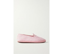 Laguna Furlane Loafers aus Leinen-matelassé