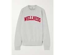 Wellness Sweatshirt aus Jersey aus einer Baumwollmischung