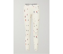 Leggings aus Bedrucktem Stretch-jersey