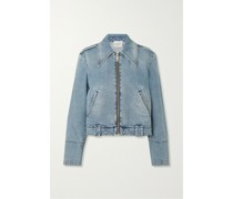 Bikerjacke aus Denim