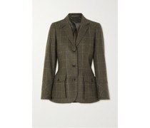 Holyrood Blazer aus Karierter Wolle