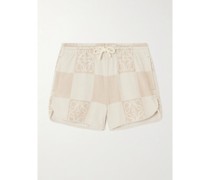 + Paula‘s Ibiza Shorts aus Jacquard-frottee aus einer Baumwollmischung