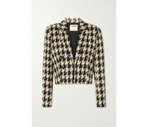 Inez Verkürzter Blazer aus Tweed