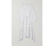 + Net Sustain Raye Midikleid aus Schnurgebundener Spitze aus Baumwolle