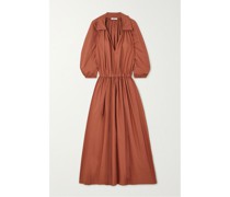 + Net Sustain Maxikleid aus Biobaumwollpopeline