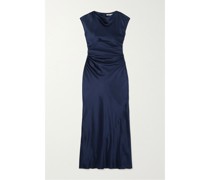 Veida Midikleid aus Seidensatin