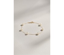 Armband aus 14 Karat  mit Perlen