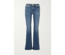 Le High Flare Hoch Sitzende Schlagjeans