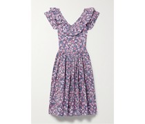 + Laura Ashley Ileang Midikleid aus Bedruckter Baumwollpopeline