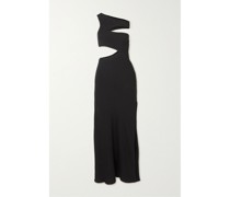 Prismatic Asymmetrisches Maxikleid aus Rippstrick