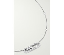 Baby Move Kette aus 18 Karat  mit Diamanten