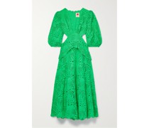 Midikleid aus Baumwollpopeline
