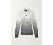 Motion Oberteil aus Bedrucktem Stretch-jersey