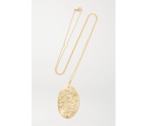 Zodiac Virgo Kette aus 14 Karat  mit Diamanten