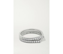 Antifer Ring aus 18 Karat  mit Diamanten