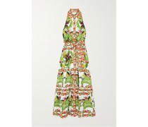Biba Maxikleid aus Bedruckter Baumwollpopeline