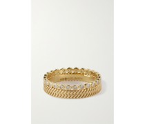 Jil N°2 Ring aus 9 Karat  mit Diamanten