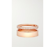 Berbère Module Ring aus 18 Karat  mit Diamanten