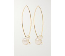 Ohrringe aus 14 Karat  mit Perlen