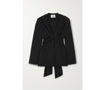 Rhea Jacke aus Stretch-crêpe Zum Binden