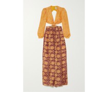 Rio Maxikleid aus Habutai-seide