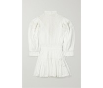 Viola Minikleid aus Baumwoll-voile