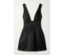 Minikleid aus Seidensatin